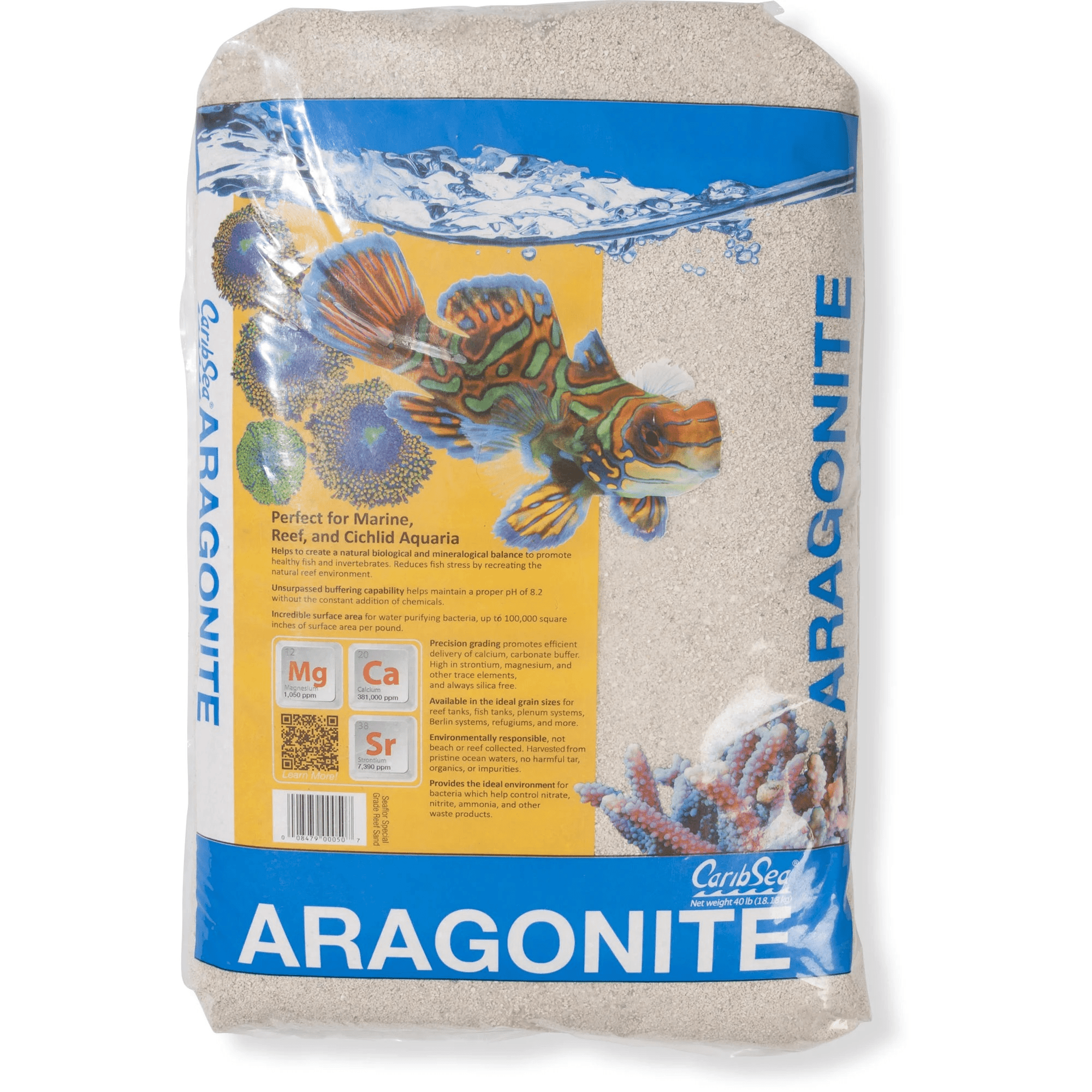Carib Sea ACS00932 Aragamax Select Sand for Aquarium 30-Pound 