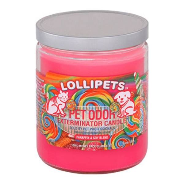 Chandelle « LolliPets » Éliminateur d’odeurs d’animaux – Holly Molly
