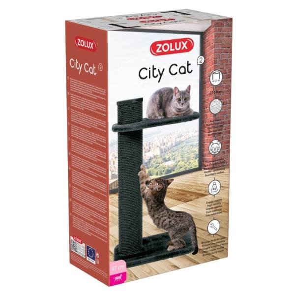 Zolux City Cat 2 Scratching Post with Platform