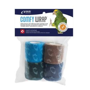 Bandage élastique autoadhésif Comfy Wrap pour Oiseaux, 5 cm x 4,5 m - HARI